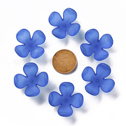 Матовые акриловые колпачки из бисера&nbsp;MACR-S371-06A-751