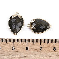 Ограненные подвески из натурального лабрадорита&nbsp;G-M431-06G-12