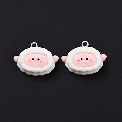 Подвески из непрозрачной смолы&nbsp;LS-RESI-D057-15P