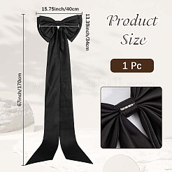 Съемный бант из полиэстера для одежды&nbsp;AJEW-WH20020-205A