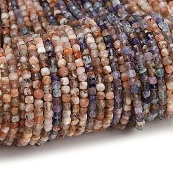 Природные смешанные камень бисер пряди&nbsp;LS-G-RM250101-L4