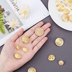 Кнопки сплава хвостовиком BUTT-OC0001-05G