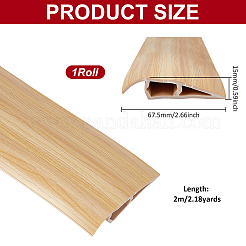 2м самоклеящиеся ПВХ-полоски для защиты кромок&nbsp;FIND-WH0111-760B