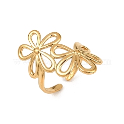 Кольца-манжеты из нержавеющей стали 304 для женщин&nbsp;RJEW-K296-02G