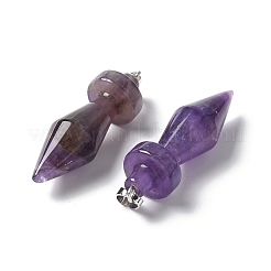 Подвески из натурального аметиста &nbsp;G-C187-03D