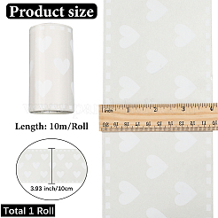 ПВХ водонепроницаемые самоклеящиеся кружевные цветочные наклейки для украшения стеклянных окон&nbsp;DIY-WH20002-636B