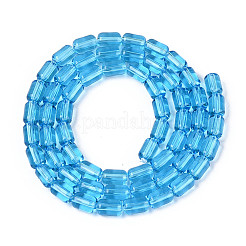 Прозрачные стеклянные бусины&nbsp;GLAA-T028-14T-04