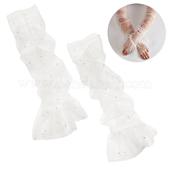 Съемные рукава-буфы из нейлоновой сетки&nbsp;AJEW-WH0270-351