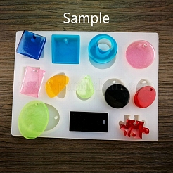 DIY Anhänger Silikonformen&nbsp;X-AJEW-P041-02