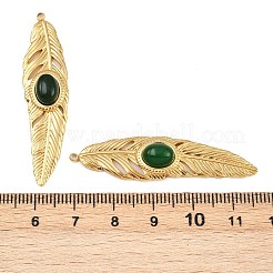 Крашеные натуральный белый нефрит подвески STAS-I352-03B