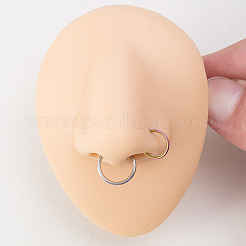 Серьги для хряща из хирургической нержавеющей стали 316L&nbsp;WGCE3BC-04