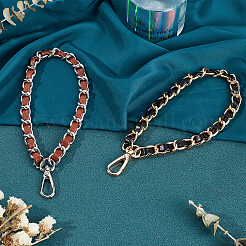 2 шт. 2-цветный сплав с ремешком из искусственной кожи&nbsp;FIND-WR0002-20