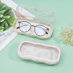 Симпатичные магнитные футляры для очков из АБС-пластика&nbsp;AJEW-WH0007-67