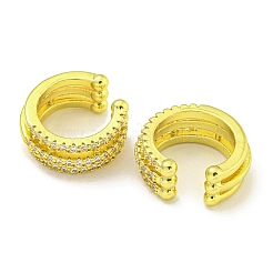 Серьги-манжеты из циркония EJEW-C104-064G