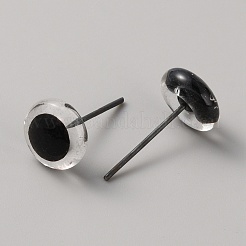 Глаза из иглы для валяния из стекла DIY-WH0491-19D-02