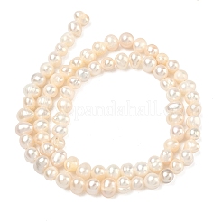 Нити из натурального культивированного пресноводного жемчуга&nbsp;PEAR-L034-05