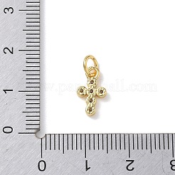 Ottone micro spianare fascino zirconi&nbsp;KK-L268-015G-B01