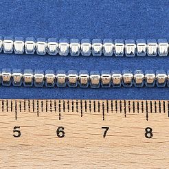 Fili di perline di ematite sintetica non magnetica elettrolitica&nbsp;G-U003-03