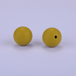 Perles focales rondes en silicone&nbsp;SI-JX0046A-71
