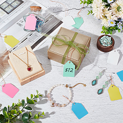 5 пачка 5-х цветных пластиковых пустых этикеток для растений с резинкой CDIS-GA0001-02