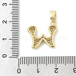 Латунные микро проложить кубического циркония подвески ZIRC-C012-01G-23