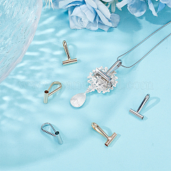 6шт. 2-х цветная латунная переводная картинка KK-UN0004-88