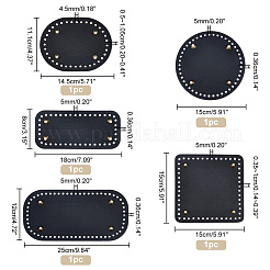 5Stk. 5 Style PU Leder Strick Häkeltaschen Nagelboden Shaper Pad&nbsp;DIY-PH0009-83