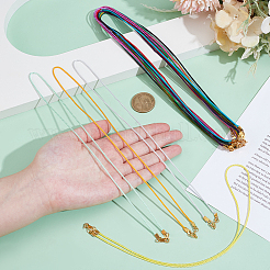 Изготовление ожерелий из нейлоновых шнуров (16 шт.)&nbsp;NJEW-PH01633