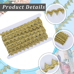 13.6~15 ярд филигранной кружевной ленты из полиэстера DIY-GF0007-67A