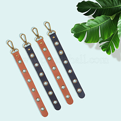 4 шт. 2-цветный литой кожаный нитевдеватель&nbsp;AJEW-CL0001-16