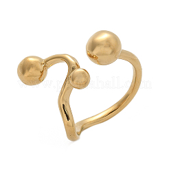 Кольца-манжеты круглые из нержавеющей стали 304 для женщин&nbsp;RJEW-A063-01B-G