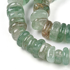Природный зеленый бисер пряди клубники кварца&nbsp;G-T141-24