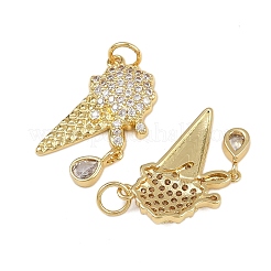 Латунные микро проложить кубического циркония подвески&nbsp;KK-L241-06G