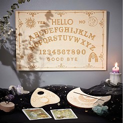 Ensembles d'artisanat de sorcière en bois&nbsp;DJEW-WH0063-29C