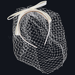 Марлевая сетка вуаль ткань бант резинки для волос&nbsp;AJEW-WH20018-96