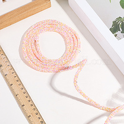Ab Kunststoff Glitzer Pailletten Seil für DIY Brautkleider Kostüm Kleidung Schuhe Schmuck Zubehör&nbsp;OCOR-WH20007-02A-04