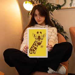 Самоклеящийся трафарет для шелкографии DIY-WH0338-039