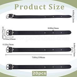 Riemen für Gepäckanhänger aus PU-Leder&nbsp;FIND-WH20019-59C