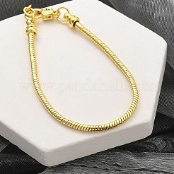 Браслеты из латуни в виде змеи&nbsp;BJEW-S158-16G