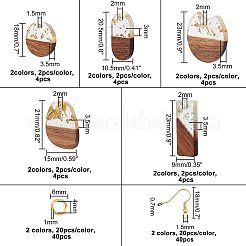 Наборы для изготовления сережек с подвесками своими руками DIY-OC0007-21