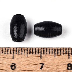 Окрашенные распылением деревянные бусины Schima WOOD-T032-29B-01