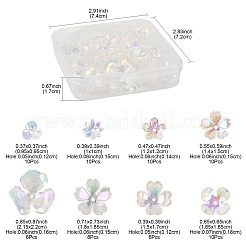 70 шт. акриловые колпачки для бусин&nbsp;OACR-FS0002-40