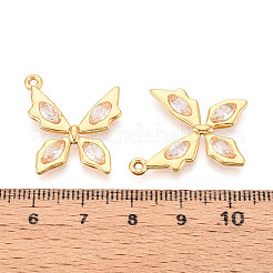 Подвески из нержавеющей стали 304 с паве из кубического циркония&nbsp;STAS-T064-86G-06