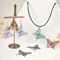 48 шт. филигранные подвески из нержавеющей стали 430 и 201&nbsp;STAS-TA0002-20