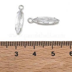 Pendentifs en zircone cubique clair en laiton&nbsp;CU-CBAD360-09P-03