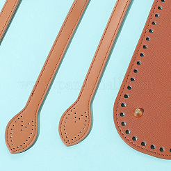 2 шт. ручки для сумок из искусственной кожи&nbsp;DIY-BBC0002-79A