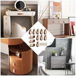 12 комплект дверных ручек из искусственной кожи FIND-NB0001-49