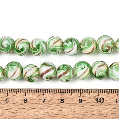 Бусины ручной работы бусины золотого песка&nbsp;LAMP-T024-11D