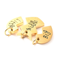 Подвески из нержавеющей стали 304 FIND-A004-03G