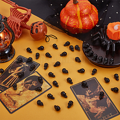 Мини-пластиковые украшения для показа черепов&nbsp;KY-WH0056-11B